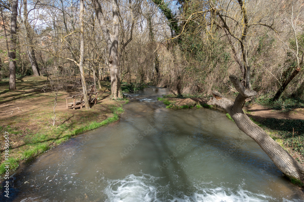 Stone Monastery in Nuevalos province of Zaragoza