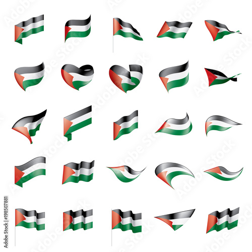Palestine flag, vector illustration Free Download Palestine flag, vector illustration - GFXLoad