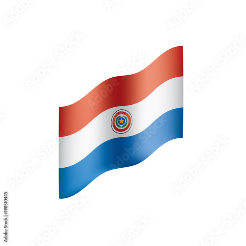 Free Download Paraguay flag, vector illustration - GFXLoad