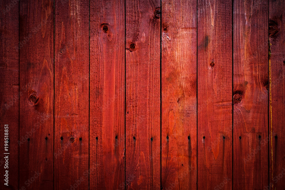 Fototapeta premium red old wooden texture