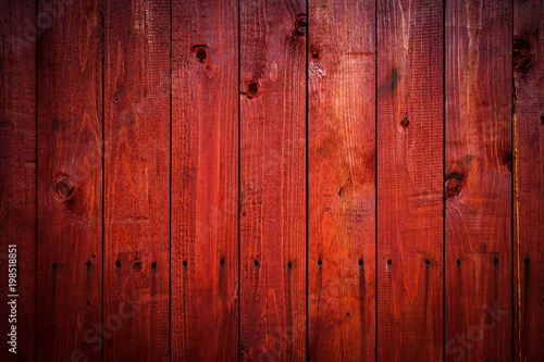 red old wooden texture