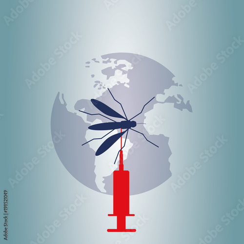 World malaria day-illustration
