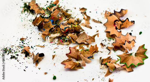  Pencils shavings 