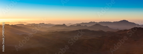 Mount Sinai  Mount Moses in Egypt.