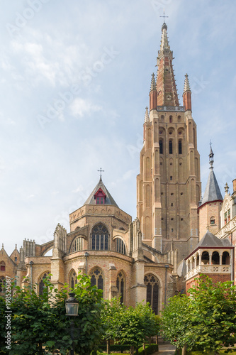 The Church of Our Lady in Bruges