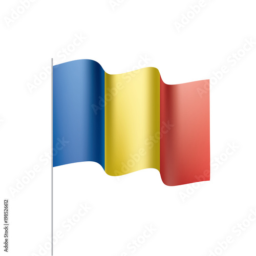 Romania flag, vector illustration Free Download Romania flag, vector illustration - GFXLoad