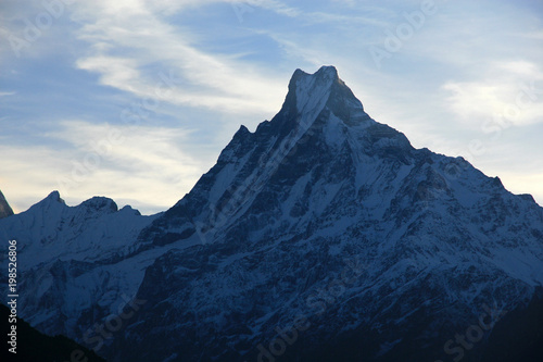 Machhapuchhre (Queen of the Mountains), Sacred Peak, Annapurna Conservation Area, Himalayas, Nepal 