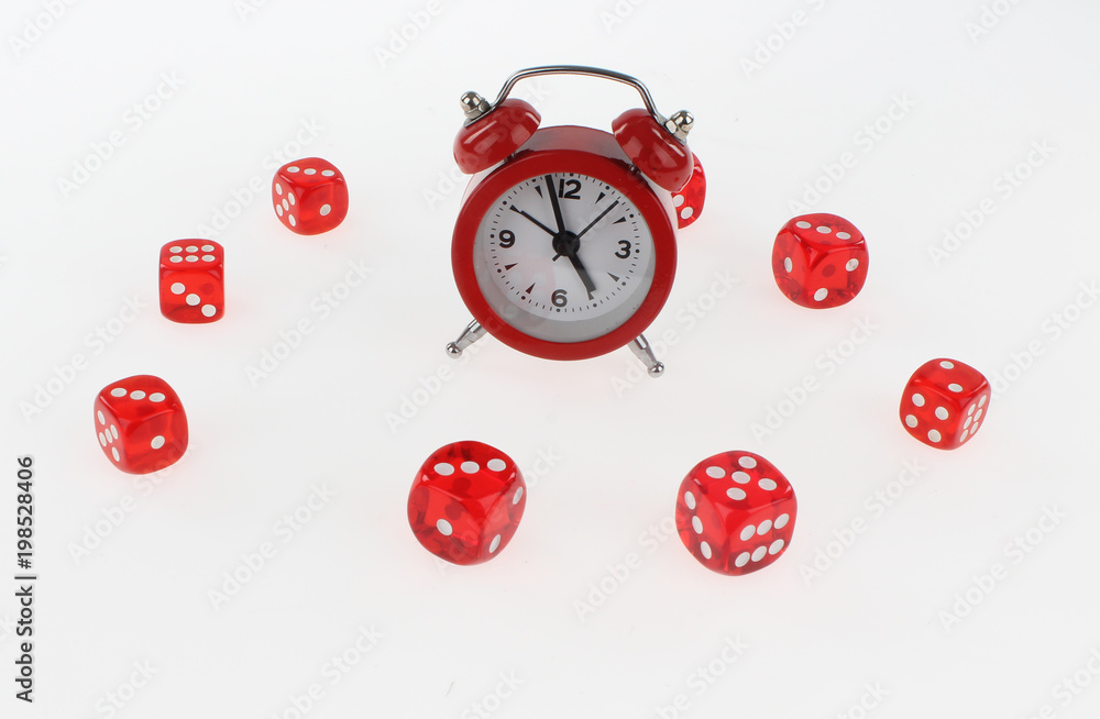clocks on the white background clocks on the white background