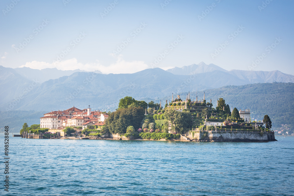 Lake Maggiore at Stresa, north Italy