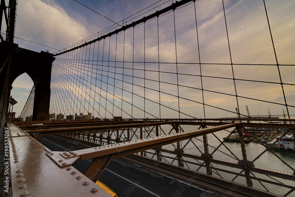 Fototapeta premium Brooklyn Bridge in New York City