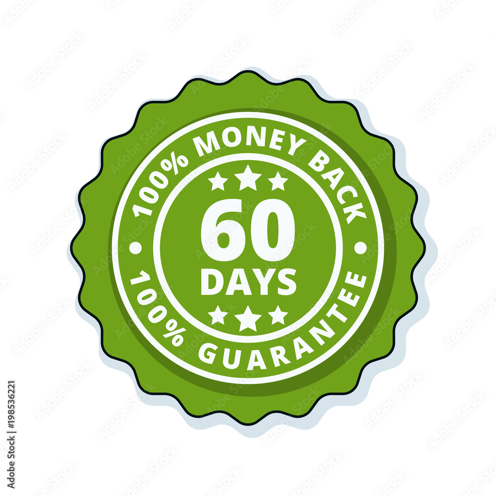 60 Days Money Back illustration 60 Days Money Back illustration