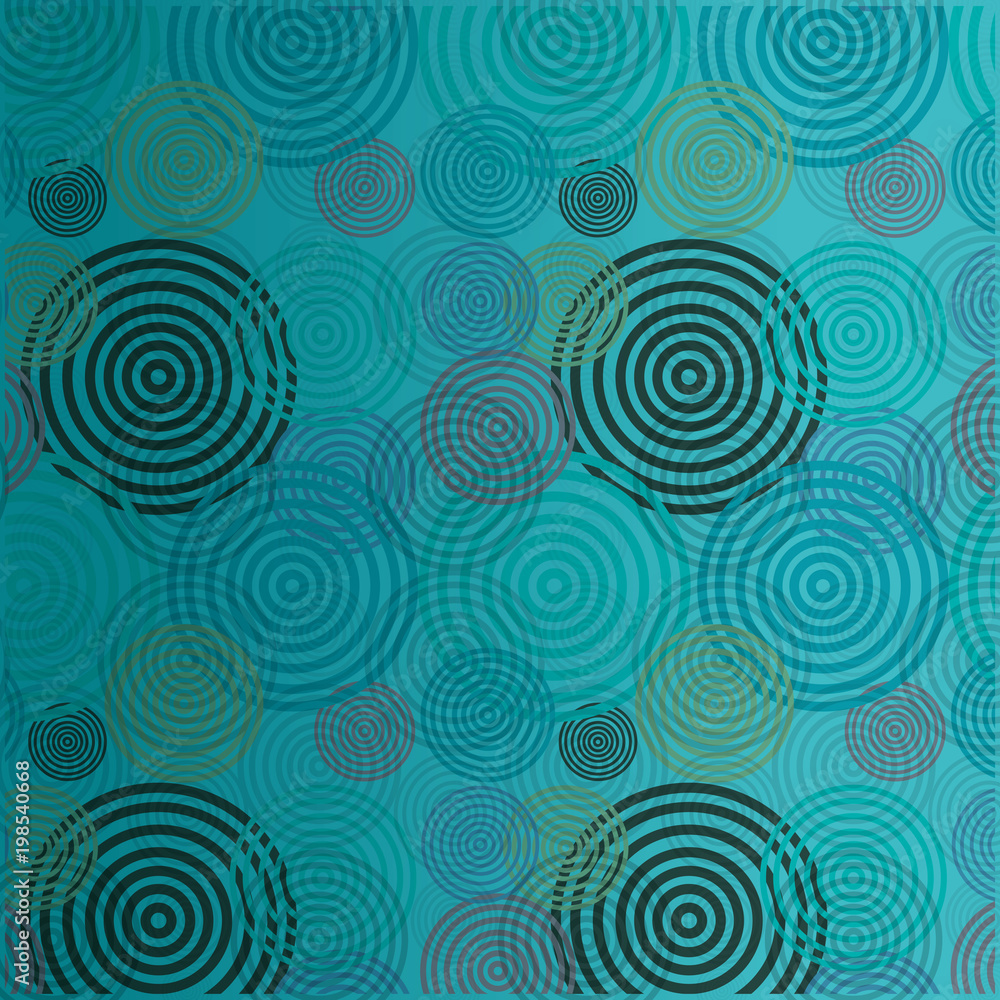 colors circles pattern background