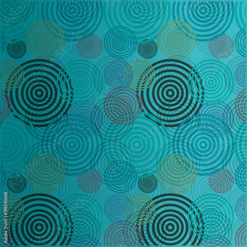 colors circles pattern background
