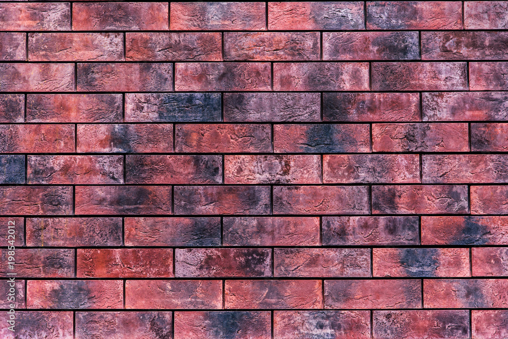beautiful red brick masonry at home on the street beautiful red brick masonry at home on the street