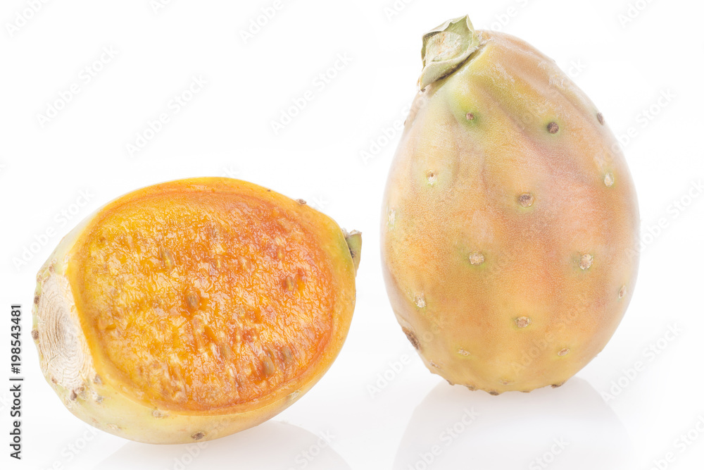 Fruit of the cactus - Opuntia ficus indica Fruit of the cactus - Opuntia ficus indica