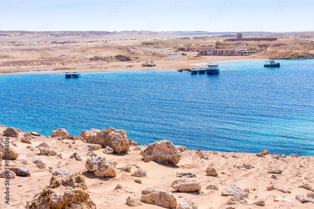 Fototapeta premium Ras Mohamed National Park in Egypt.