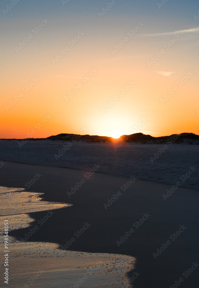 Emerald Coast Florida Beach Sunset
