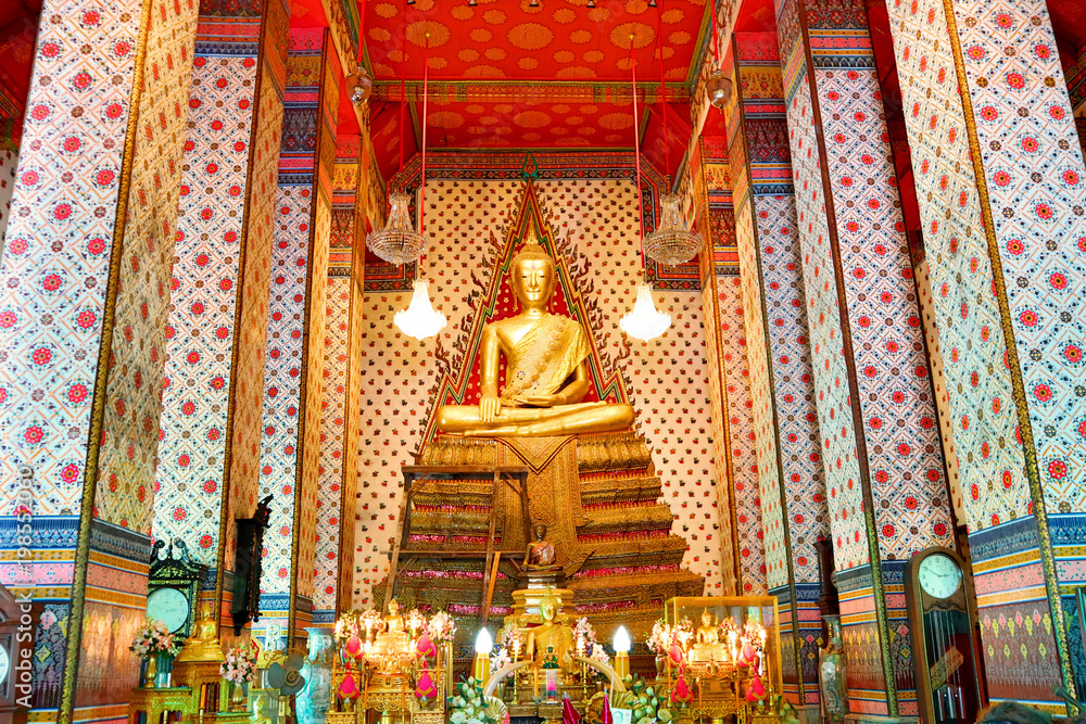 Golden Buddha Statue, At Wat Arun Temple