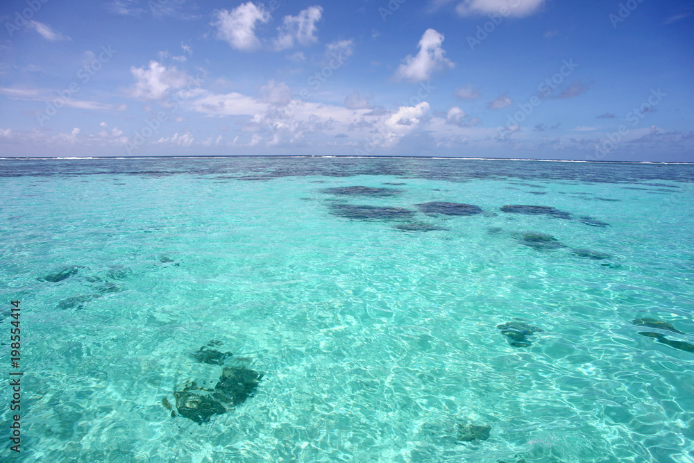 Tropical caribbean sea, Montego Bay, Jamaica. Tropical caribbean sea, Montego Bay, Jamaica.