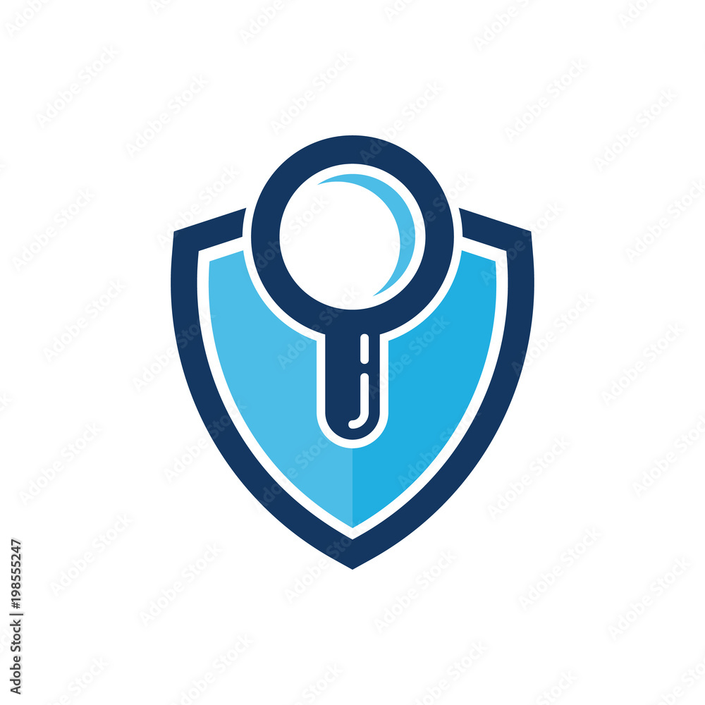 Find Shield Logo Icon Design Find Shield Logo Icon Design