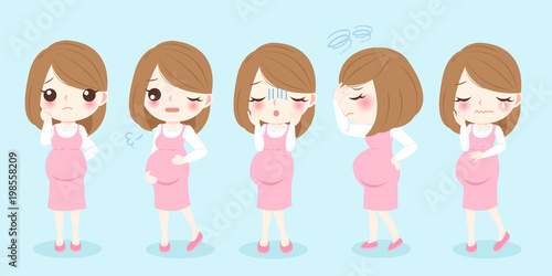 pregnant woman feel uncomfortable