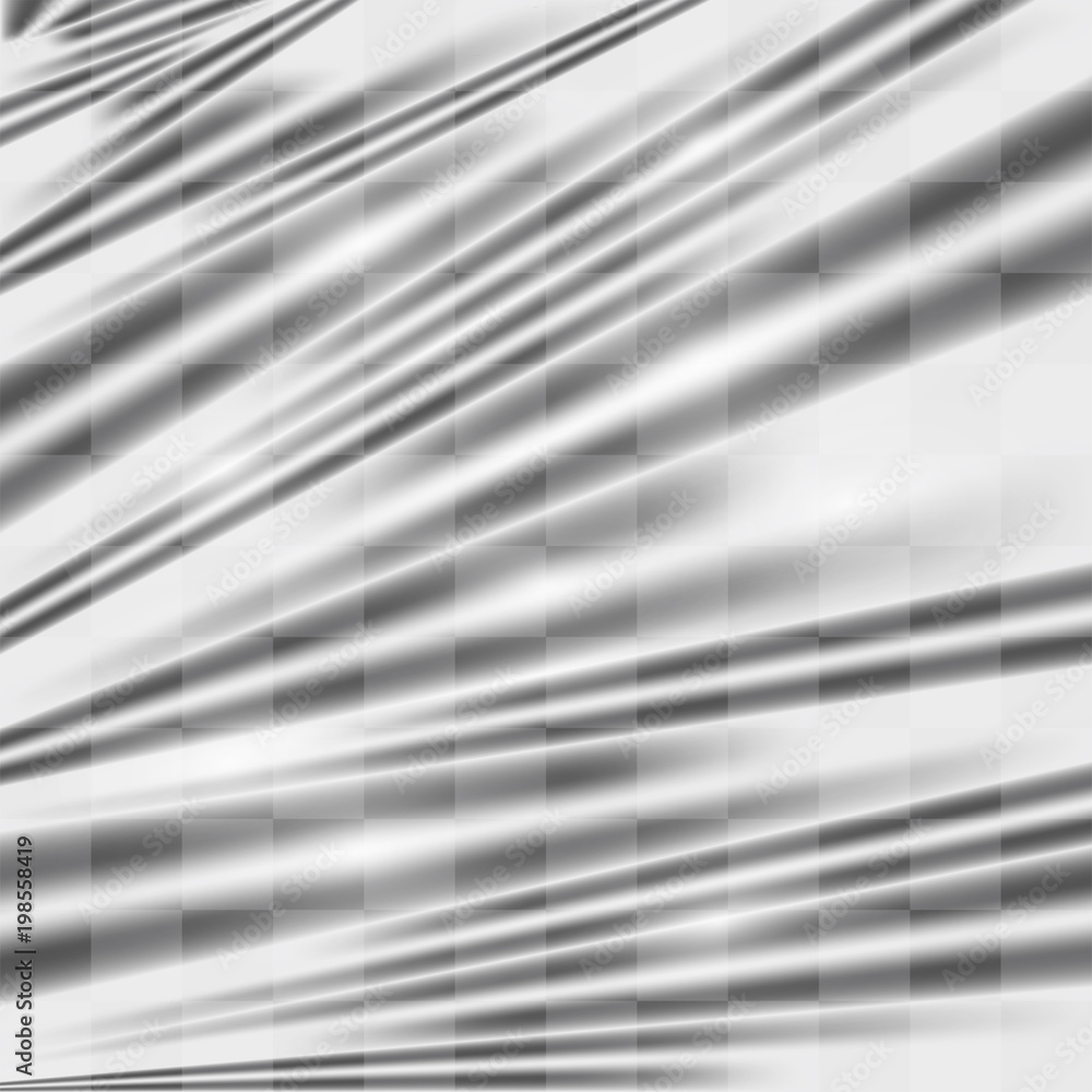 Obraz premium a transparent plastic warp background texture vector