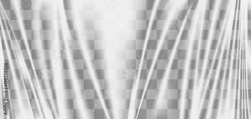a transparent plastic warp background texture vector