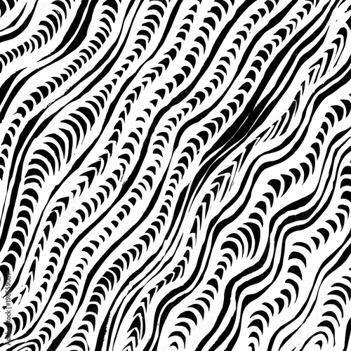 Brush stroke pattern. Watercolor.