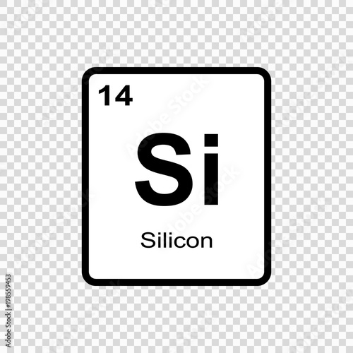 chemical element Silicon © magr80
