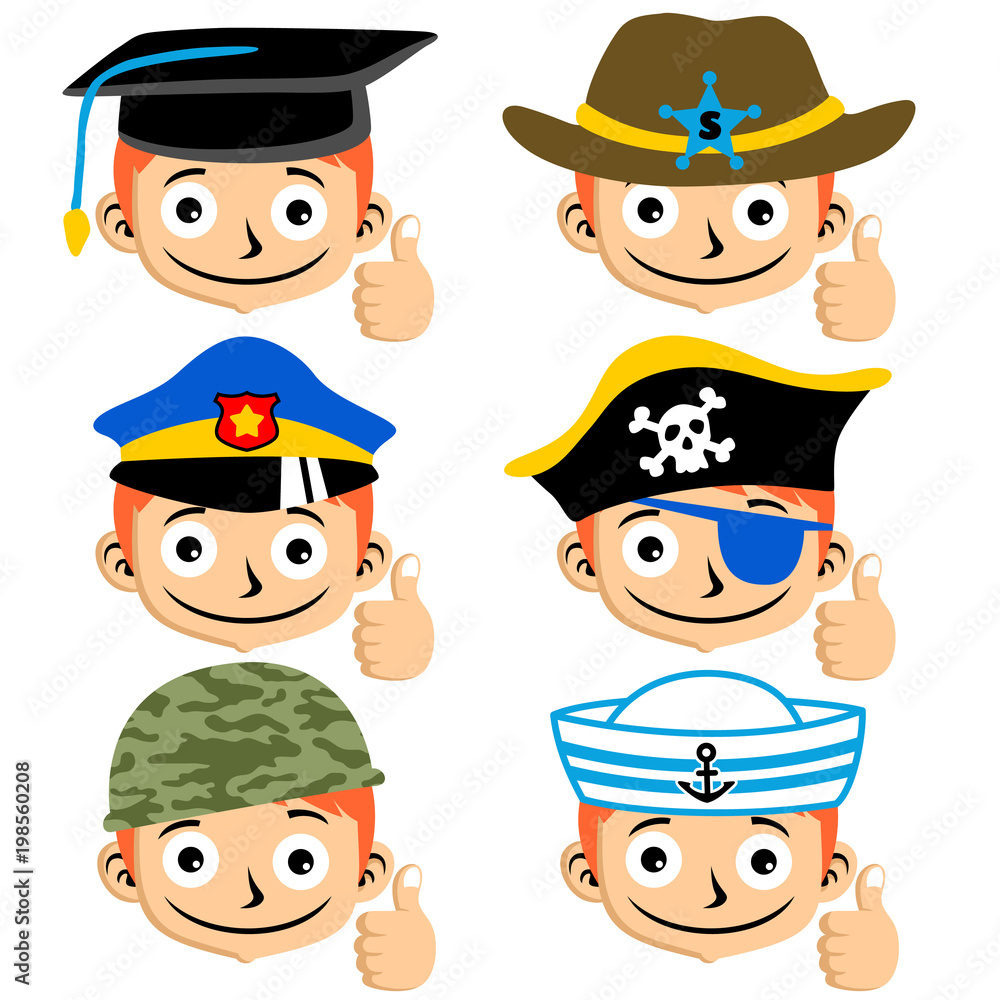 future goals a boy vector cartoon illustration, Eps 10 future goals a boy vector cartoon illustration, Eps 10