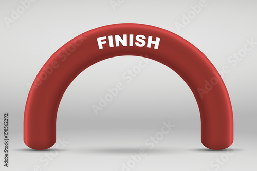 3D Inflatable finish line arch