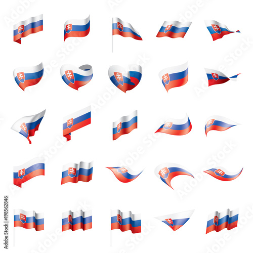 Free Download Slovakia flag, vector illustration - GFXLoad
