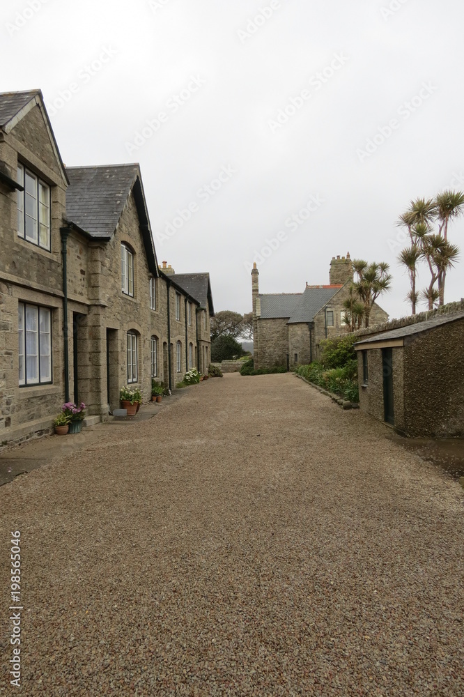 Houses on St Michael's Mount Houses on St Michael's Mount