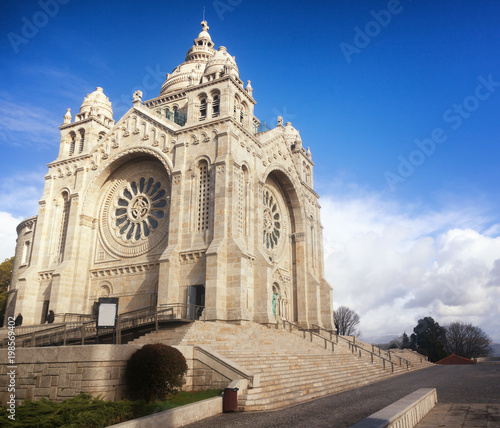 Santa Luzia basilic in Viana do Castelo (north Portugal)