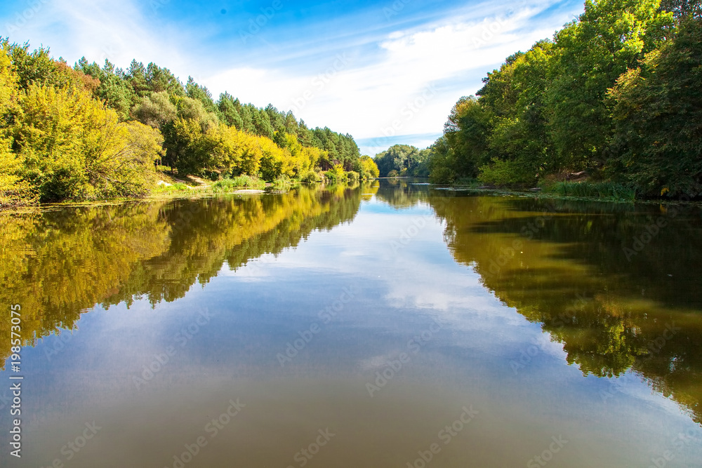 River calm landscape