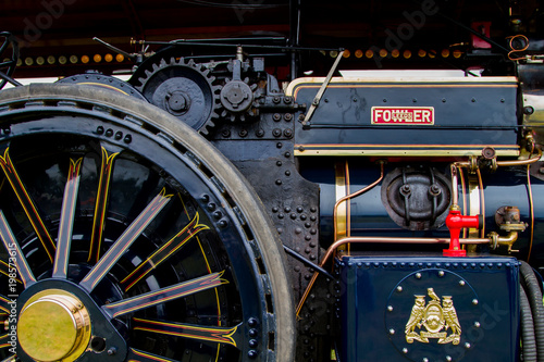 Fotografie, Obraz The mechanics of a steam engine