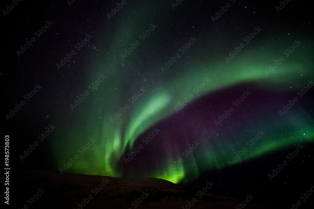 Polarlicht über Norwegen - Aurora borealis