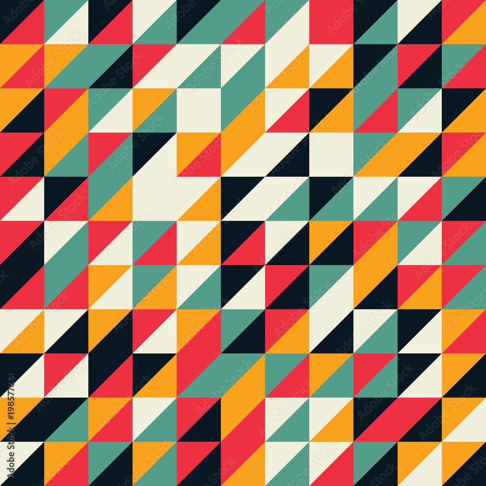 Abstract Colorful Triangles Background Design Abstract Colorful Triangles Background Design