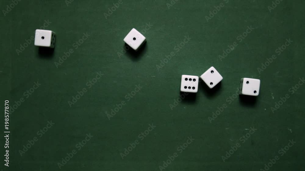 Poker Dice rolling two pairs Poker Dice rolling two pairs