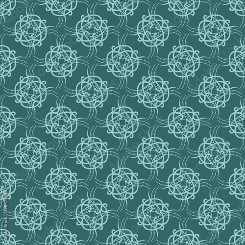 Seamless pattern with ornaments. Elements for design and decoration.