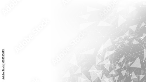 background abstract polygon data technology communication vector design illustration