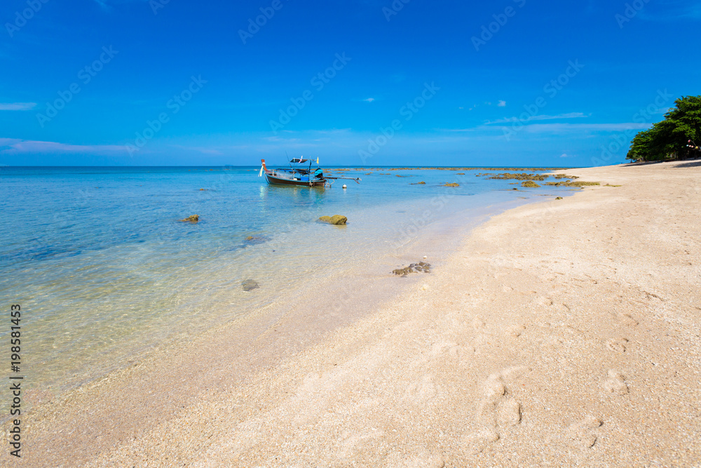 Landscape of Koh Lanta Klong Khong beach