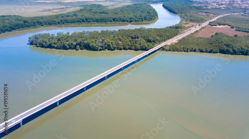 Brücke zur Nicoya-Halbinsel, Costa Rica,  photo