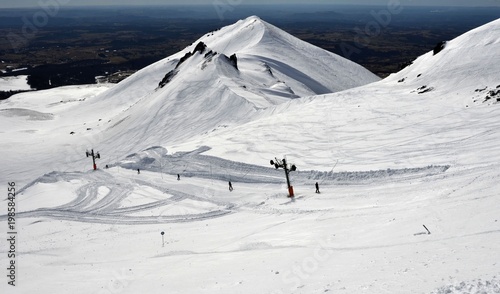 Super-Besse, station de ski, Auvergne, France