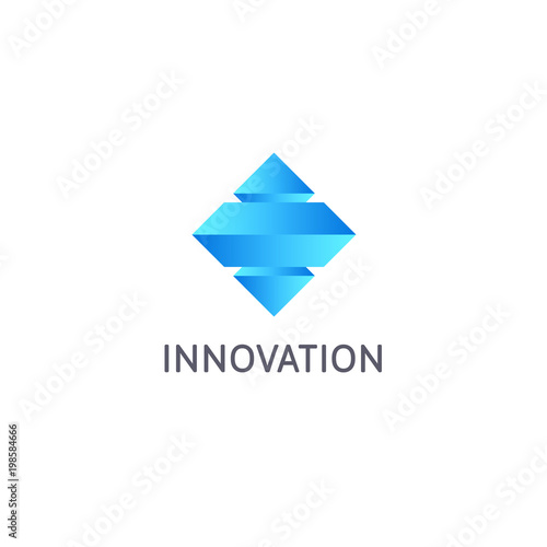 Vector logo design template for business. Innovation sign. Free Download Vector logo design template for business. Innovation sign. - GFXLoad