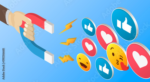 The powerful of influencer marketing is like the magnetic field that drags customer like icon into the business.