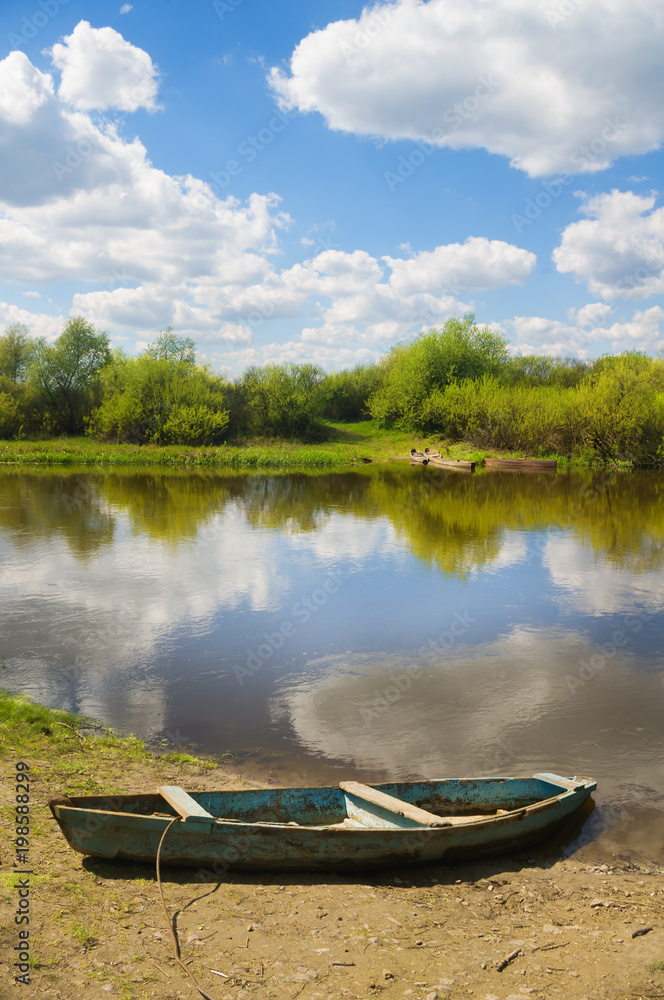 Obraz premium summer river