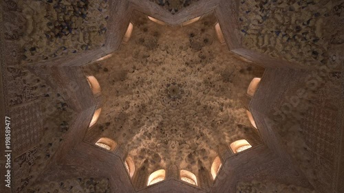 Ceiling of the Hall of the Abencerrajes photo