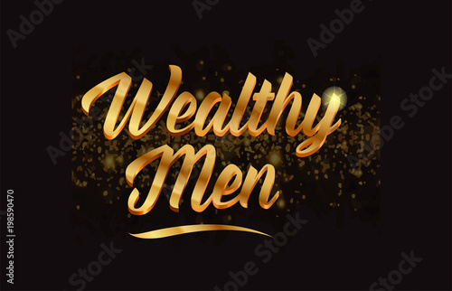 word text with sparkle and glitter background in gold, suitable for card, brochure or typography logo design