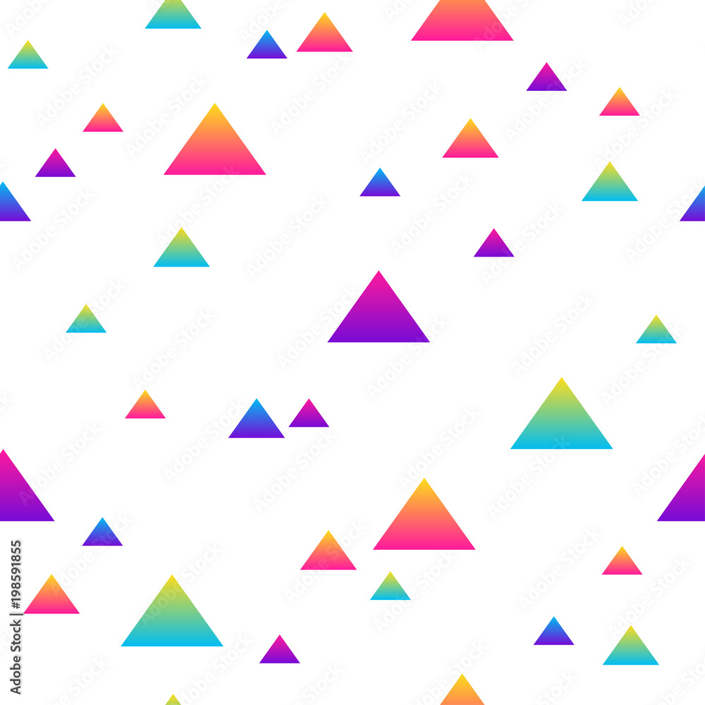Abstract rainbow seamless pattern background. Modern futuristic illustration for design birthday card, party invitation, wallpaper, holiday wrapping paper,bag print, t shirt, workshop advertising etc Abstract rainbow seamless pattern background. Modern futuristic illustration for design birthday card, party invitation, wallpaper, holiday wrapping paper,bag print, t shirt, workshop advertising etc
